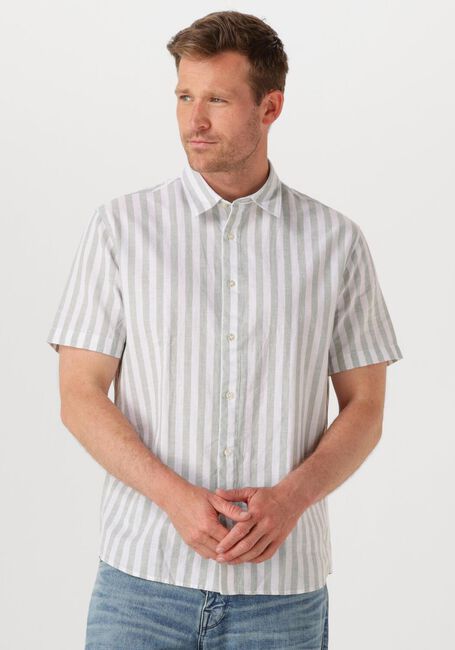 SELECTED HOMME Chemise décontracté SLHREG-SUN SHIRT SS NOOS en vert - large