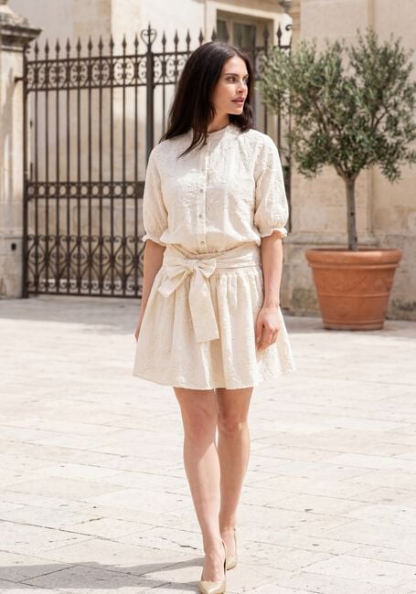 LIU JO Mini robe ABITO TS NAV T.UNITA Blanc - large