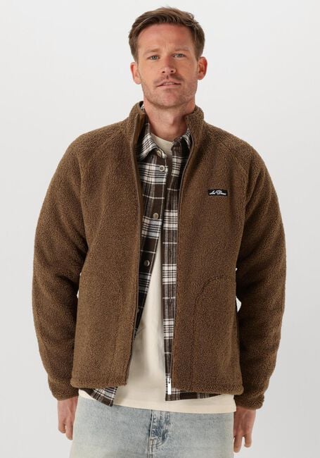 Bruine LES DEUX Teddy jas CREED TEDDY JACKET - large