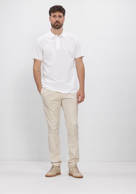 Witte PROFUOMO Polo POLO SS BASIS PIQUE - large