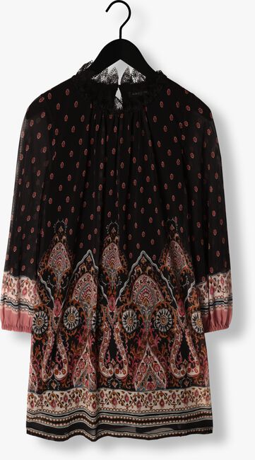 Zwarte ANA ALCAZAR Midi jurk DRESS LACE NECK - large