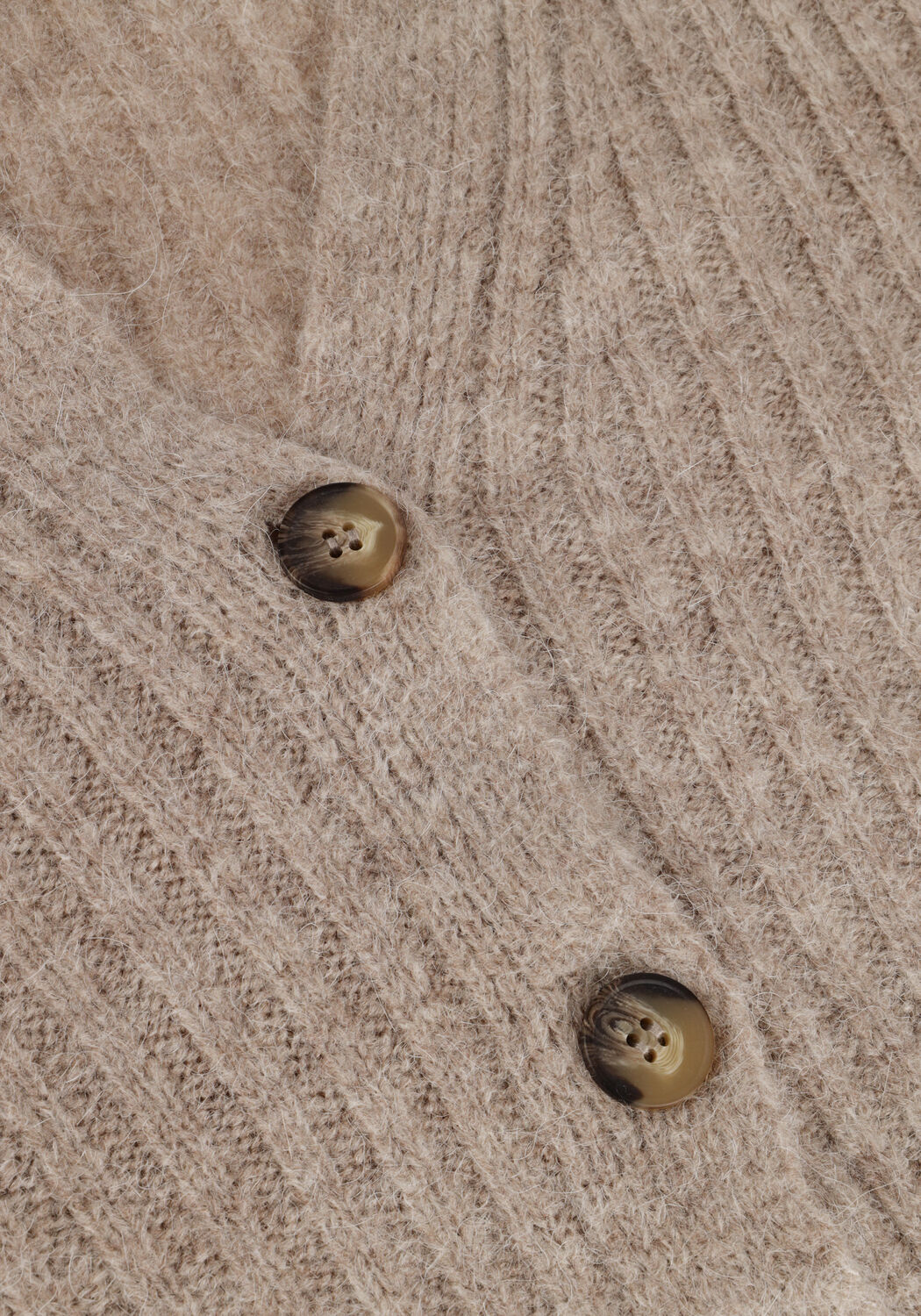 Camel MODSTR&Ouml;M Vest GOLDIE CARDIGAN - large