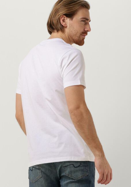 Witte PS PAUL SMITH T-shirt MENS SLIM FIT SS TSHIRT ZEBRA - large