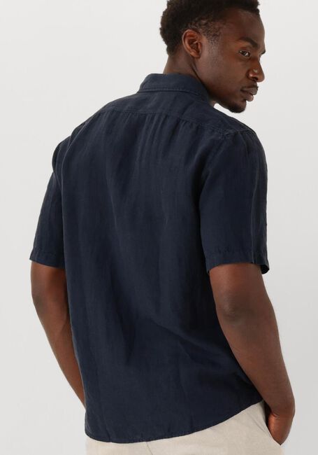 Donkerblauwe BOSS ORANGE Klassieke hemden RASH_2 - large