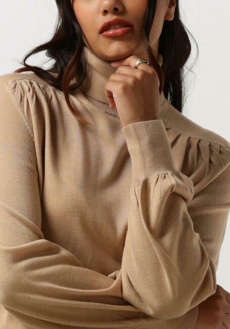 RUBY TUESDAY Col roulé VEANNA TURTLE NECK BALLOON SLEEVES PULL en camel - large