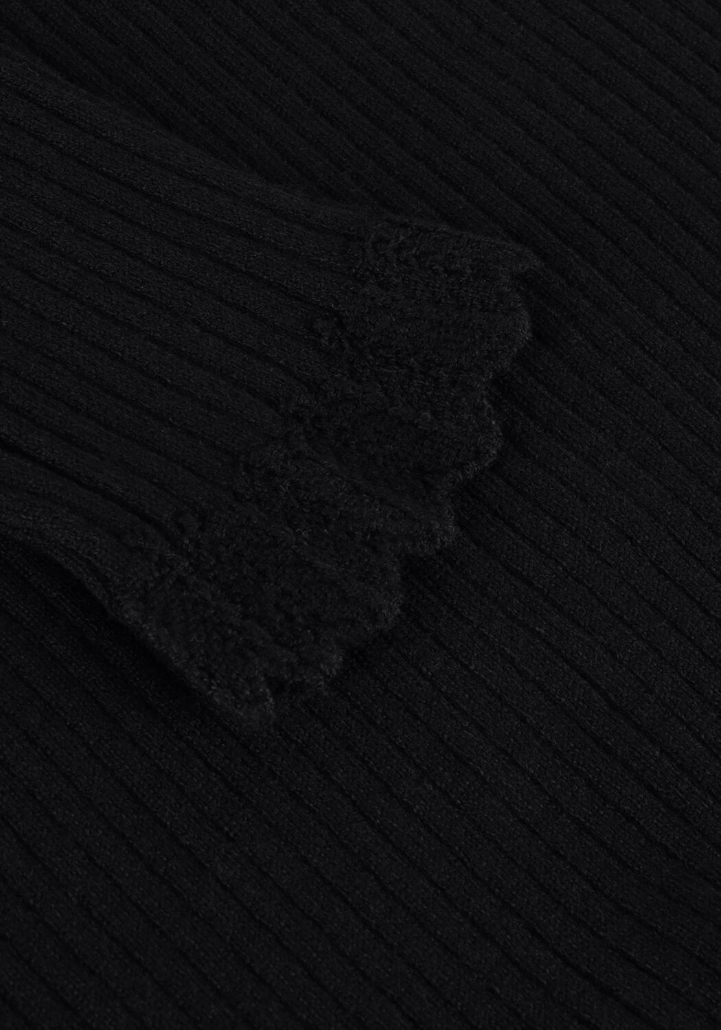 AAIKO VIDA RUFFLE VIS 301 SWEATERS Hauts & T-shirts en noir - large