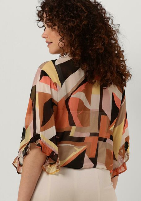 Multi SUMMUM  BLOUSE MODERN ART PRINT - large