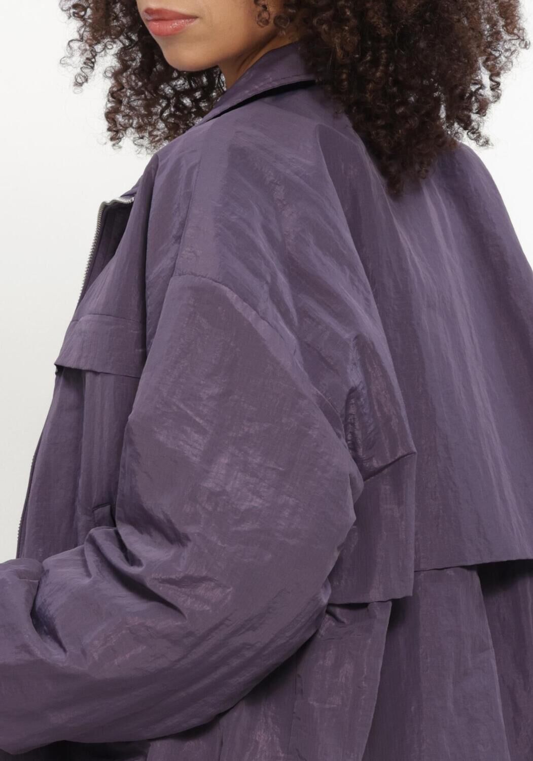 CATWALK JUNKIE Jack WINDBREAKER JACKET en violet - large