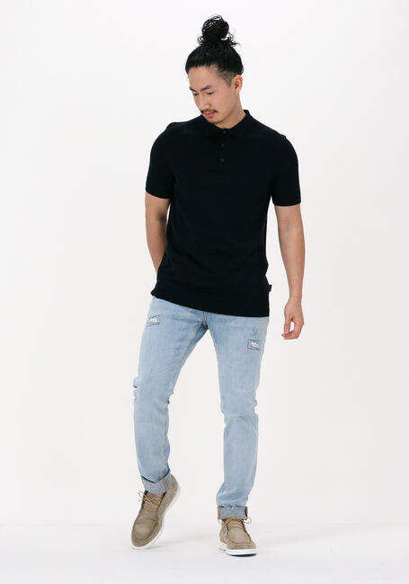 SAINT STEVE Polo GERBEN Bleu foncé - large