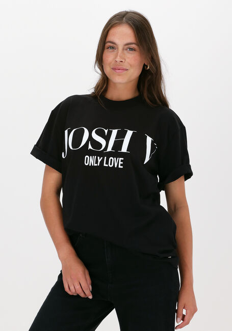 Zwarte JOSH V T-shirt TEDDY ONLY LOVE - large