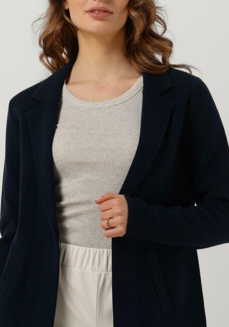 KNIT-TED Gilet SAMMIE en bleu - large