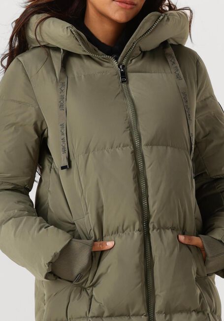 MOS MOSH Veste matelassé NOVA SQUARE DOWN COAT Kaki - large