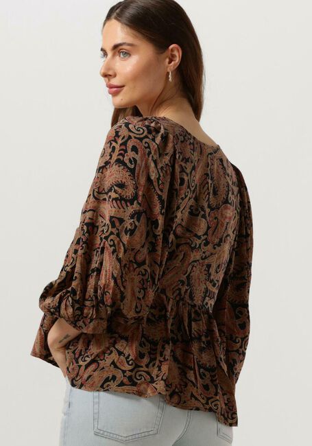 SISSEL EDELBO ANGELINA SILK TOP Blouses en orange - large