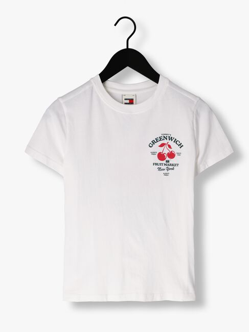 TOMMY JEANS T-shirt TJW REG NOVELTY 2 TEE en blanc - large
