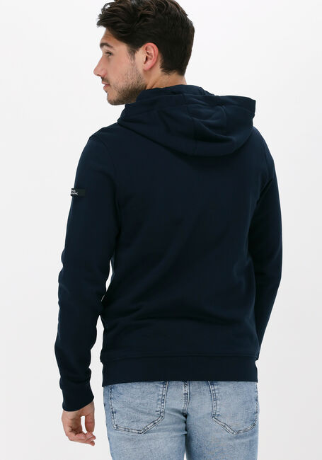 NATIONAL GEOGRAPHIC Pull FOUNDATION ORGANIC HOODIE Bleu foncé - large