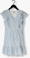 Lichtblauwe Y.A.S. Mini jurk YASBEAUTY SL DRESS