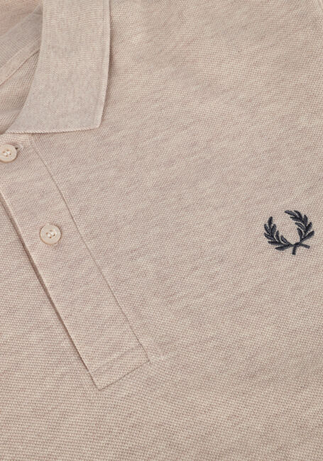 Beige FRED PERRY Polo LONG SLEEVE PLAIN FRED PERRY SHIRT Beige FRED PERRY Polo LONG SLEEVE PLAIN FRED PERRY SHIRT - large