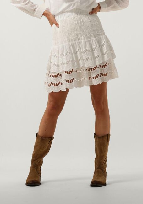 STUDIO AMAYA Mini-jupe CLEO SKIRT en blanc - large