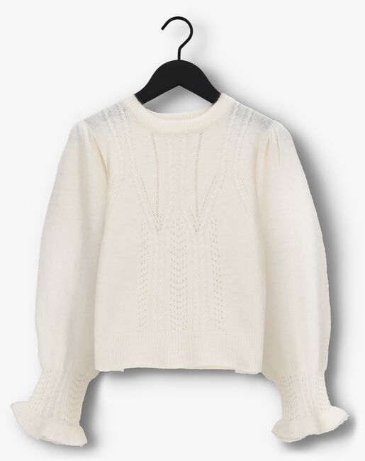 OBJECT Pull OPHELIA L/S KNIT PULLOVER Blanc - large