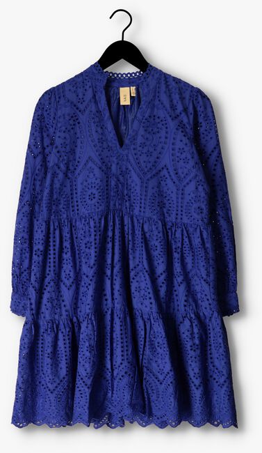 Donkerblauwe Y.A.S. Mini jurk YASHOLI LS DRESS - large