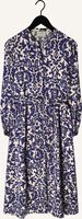 Blauwe NEO NOIR Midi jurk CILIAN FLOWER BLUR DRESS Blauwe NEO NOIR Midi jurk CILIAN FLOWER BLUR DRESS - medium