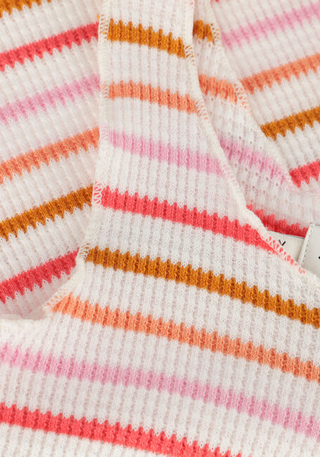 Sproet & Sprout Haut CROPPED SINGLET WAFFLE STRIPES Blanc - large