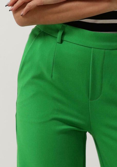 Groene OBJECT Pantalon OBJLISA WIDE PANT - large