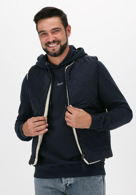 FOR&Eacute;T Veste sans manches REFLECT REVERSIBLE FLEECE VEST Bleu fonc&eacute; - large