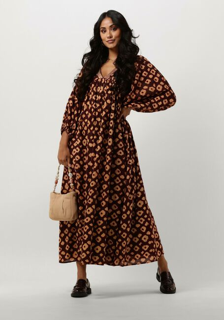 SUMMUM Robe maxi DRESS FLOWER MIX en rouge - large