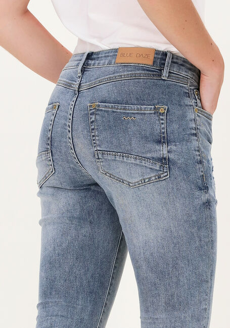 SUMMUM Slim fit jeans TAPERED JEANS RAIN DENIM en bleu - large