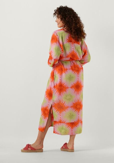 Oranje CIRCLE OF TRUST Midi jurk ZOLA DRESS - large