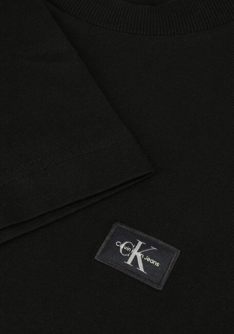 Zwarte CALVIN KLEIN T-shirt WOVEN LABEL REGULAR TEE Zwarte CALVIN KLEIN T-shirt WOVEN LABEL REGULAR TEE - large