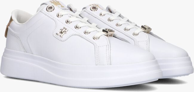 Witte TOMMY HILFIGER Lage sneakers POINTY COURT HARDWARE - large