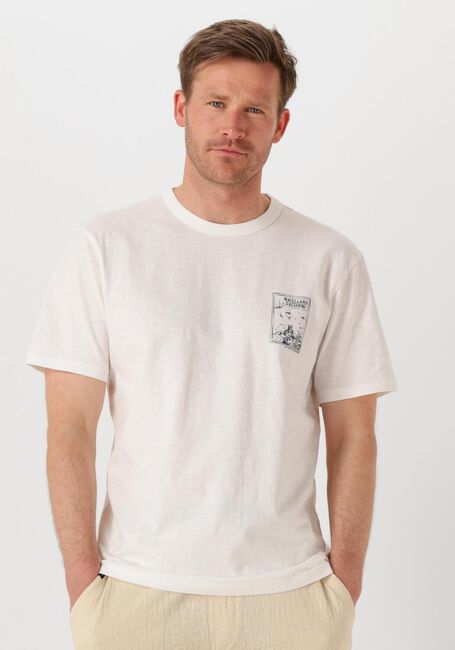 Witte BUTCHER OF BLUE T-shirt FRESCO DAZZURO TEE - large
