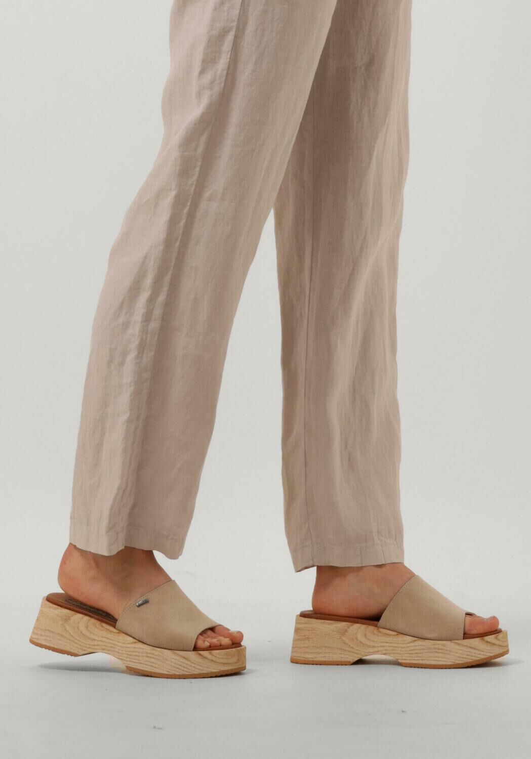 Beige SHABBIES Slippers 170020299 SHS1332 Omoda