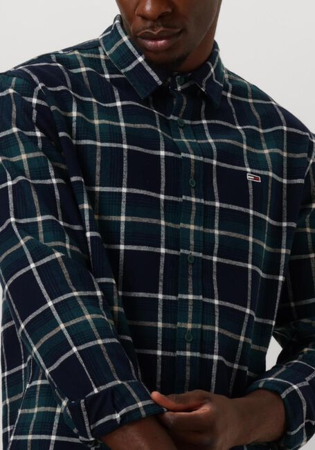 TOMMY JEANS Chemise décontracté TJM REG CHECK FLANNE SHIRT en bleu - large