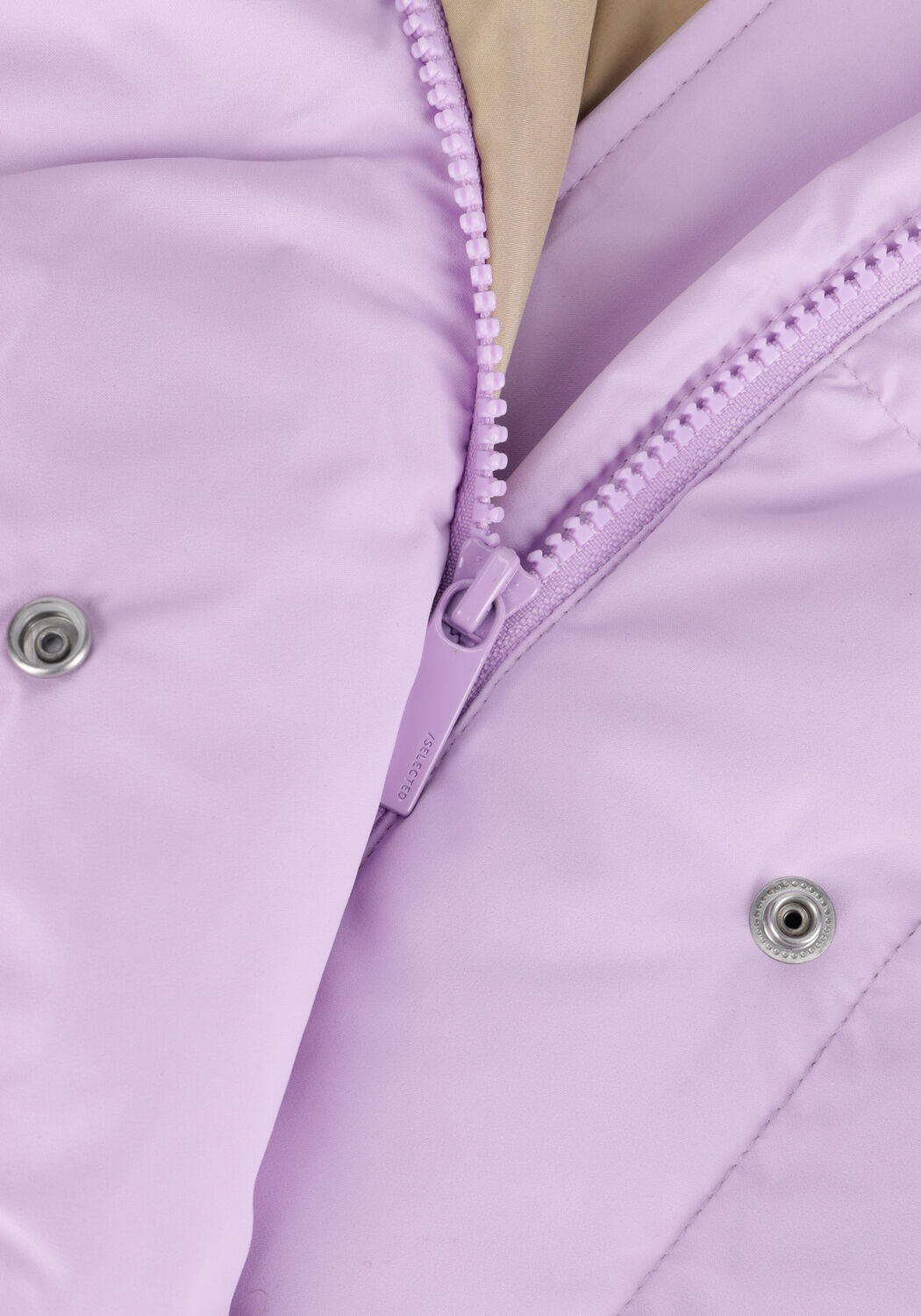 SELECTED WOMEN Veste matelass&eacute; NITA DOWN COAT B Lilas - large