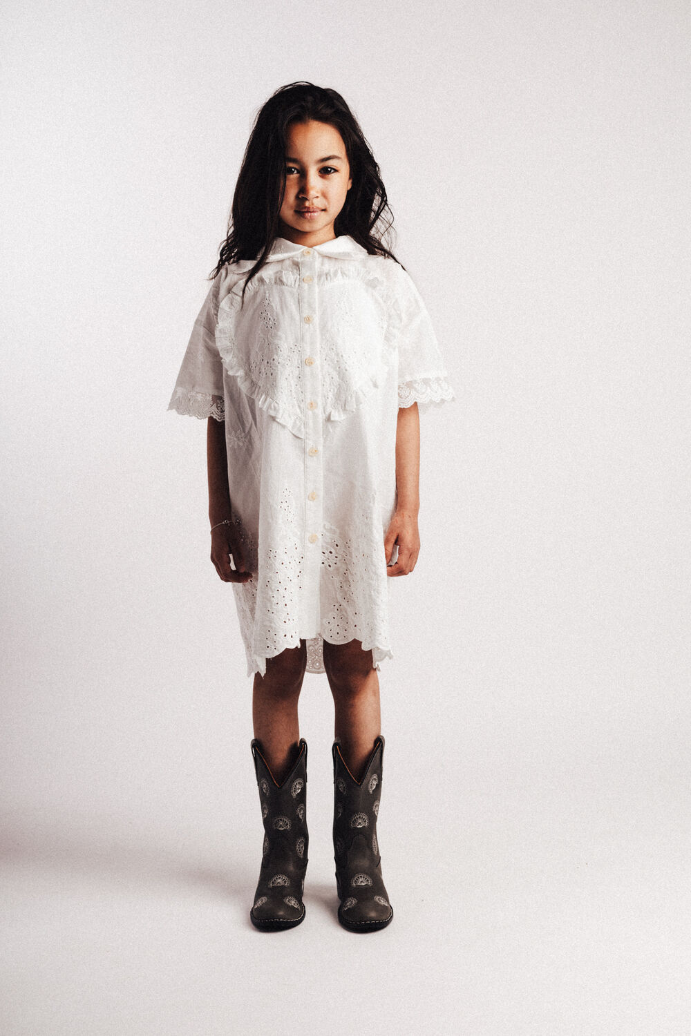 Gebroken wit BAJE STUDIO Jurken LOUS - large