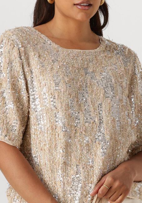 NUKUS Haut OCTAVIA TOP en or - large