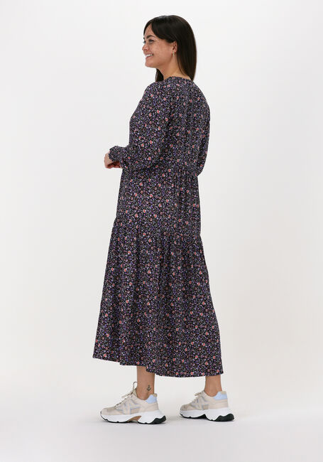 Zwarte Y.A.S. Midi jurk YASADIRA LS LONG SHIRT DRESS S. - large