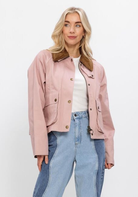 BARBOUR CROPPED BEADNELL CASUAL JACKET Vestes en rose - large