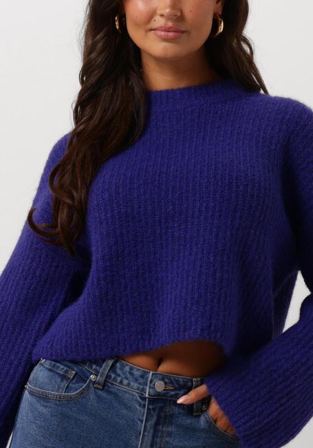 Blauwe EDITED Trui SALOME JUMPER - large