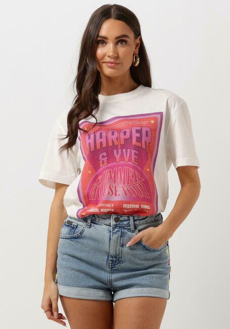 Paarse HARPER & YVE T-shirt SUMMERTOUR-SS - large