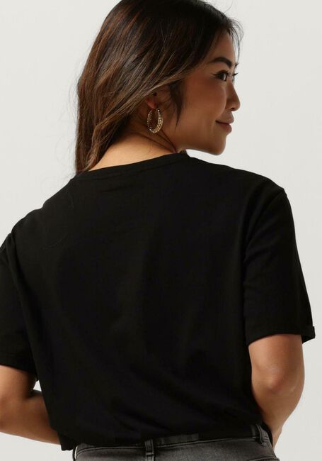 Zwarte MSCH COPENHAGEN T-shirt MSCHTERINA ORGANIC TEE - large