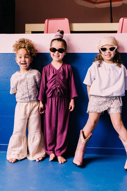 JACKY SUE ANNA BLOUSE Blouses en violet - large