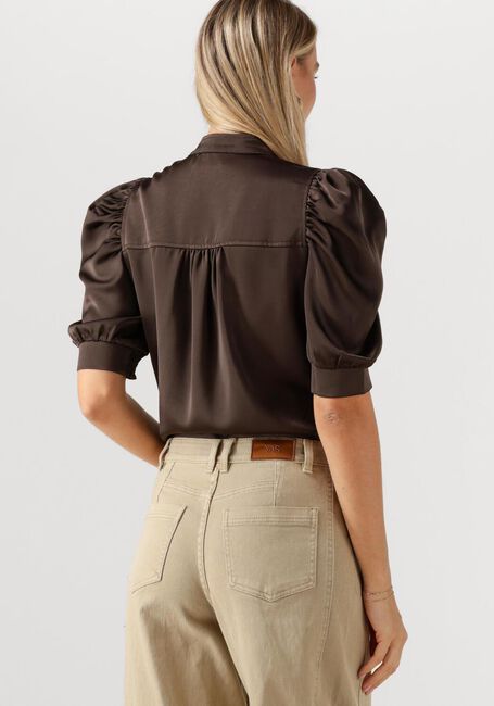 NEO NOIR ROELLA HEAVY SATEEN BLOUSE Blouses en marron - large