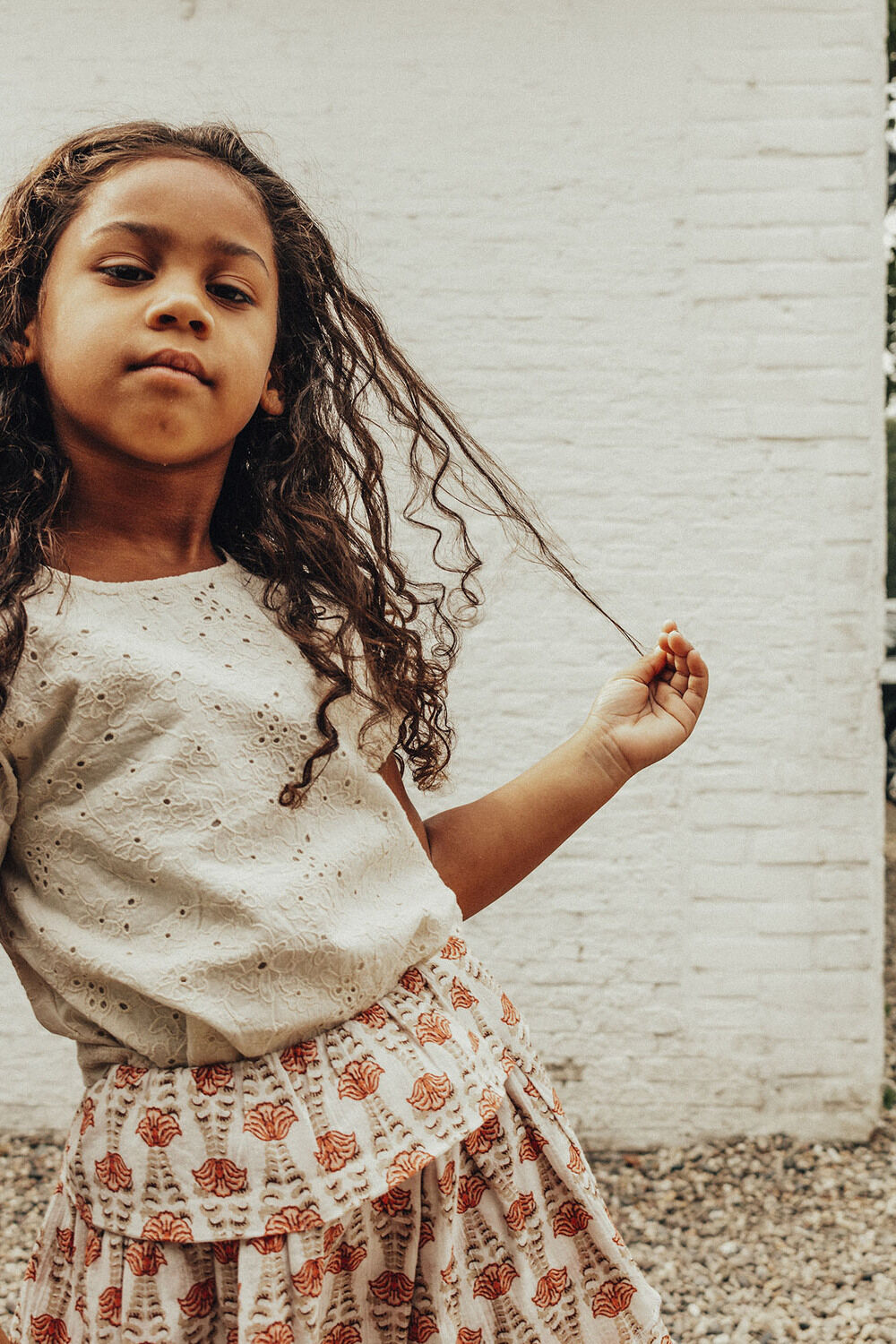 BAJE STUDIO Haut BEAU SHORTSLEEVE en jaune - large