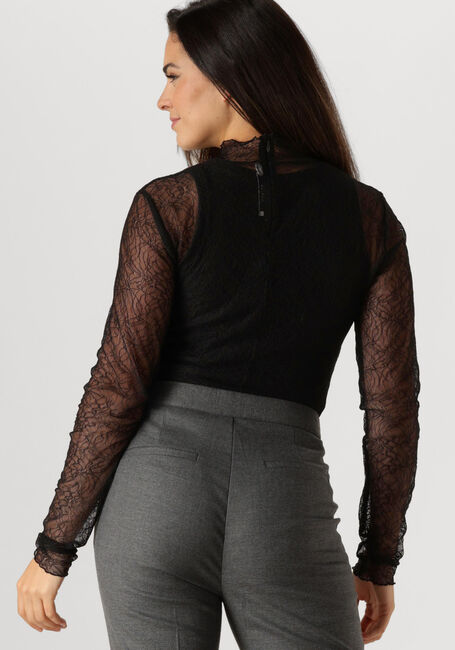 GESTUZ LAIAGZ LACE BLOUSE Hauts & T-shirts en noir - large