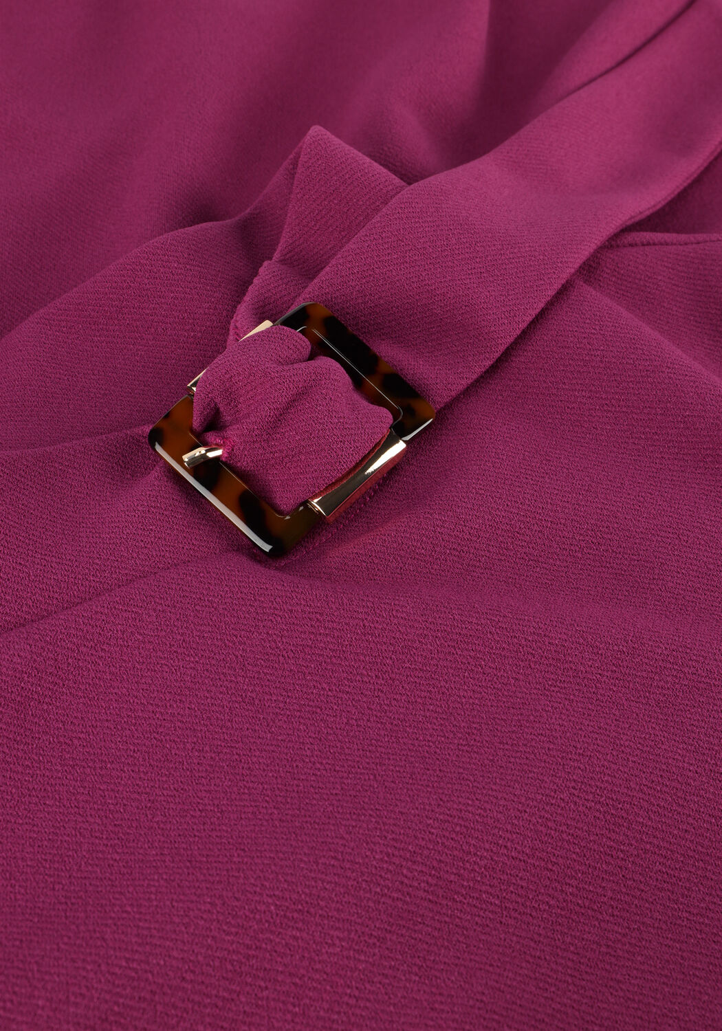 ANA ALCAZAR Mini robe DRESS BUCKLE Lilas - large