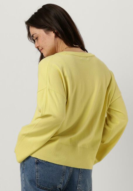 MSCH COPENHAGEN Pull DALINDA RACHELLE PULLOVER en jaune - large